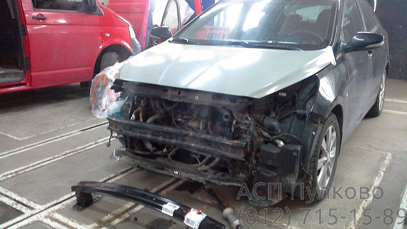 Кузовной ремонт Hyundai Solaris
