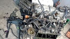 Фото ремонта двигателя Skoda Yeti