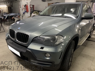 Кузовной ремонт и покраска машины BMW X5 в СПб - АСП Пулково фото номер 7