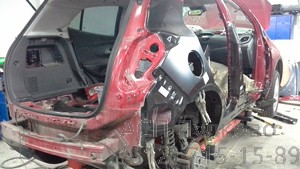 Фото кузовного ремонта Opel