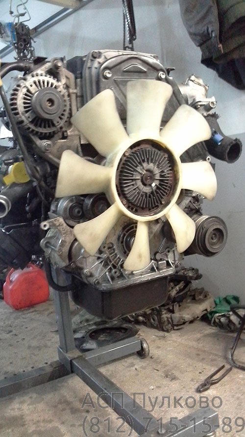 Фото капитального ремонта двигателя KIA Sorento