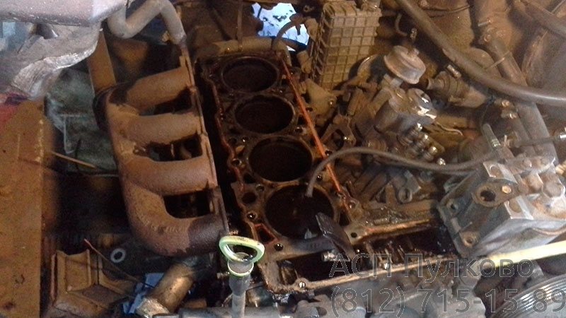 Фото капитального ремонта двигателя Mercedes-Benz Sprinter