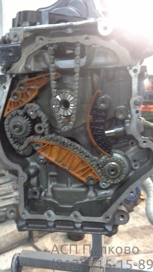 Фото капитального ремонта двигателя Volkswagen Passat B7