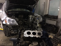 Капитальный ремонт двигателя машины Mercedes-Benz GL500 в СПб - АСП Пулково фото номер 3