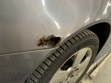 Кузовной ремонт и покраска машины SAAB в СПб - АСП Пулково фото номер 3