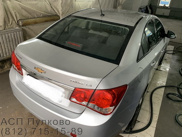 Кузовной ремонт и покраска машины Chevrolet Cruze в СПб - АСП Пулково фото номер 7